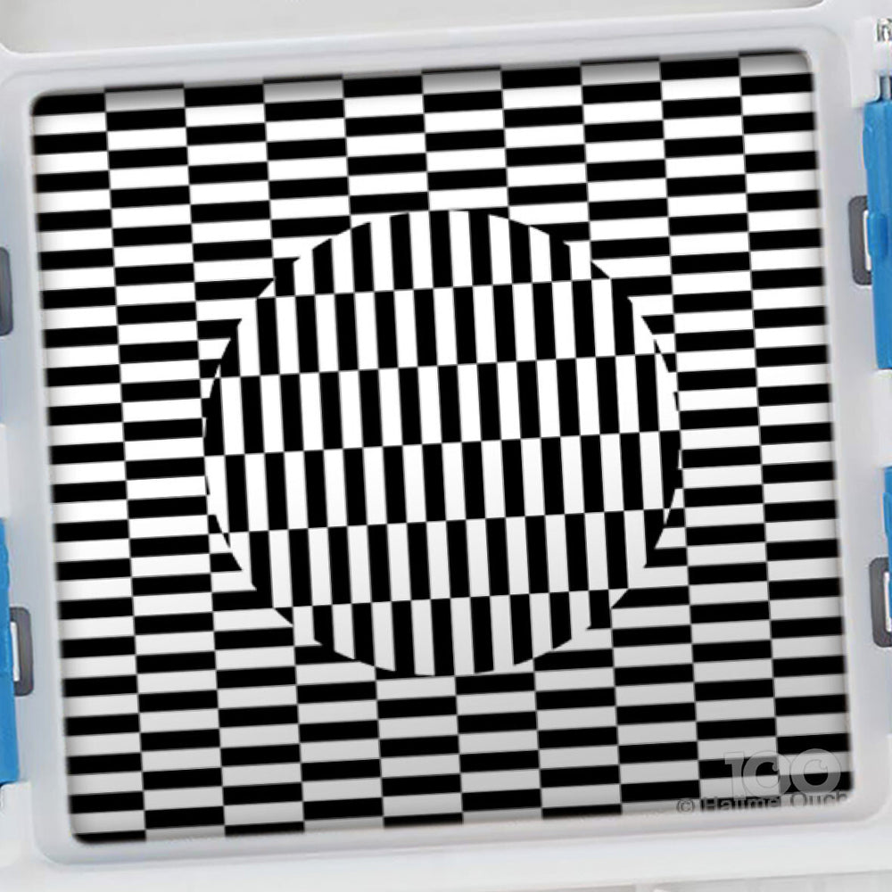 Poptacular 100 Pics Quizz Optical Illusions Flash Card Game Set 6y+