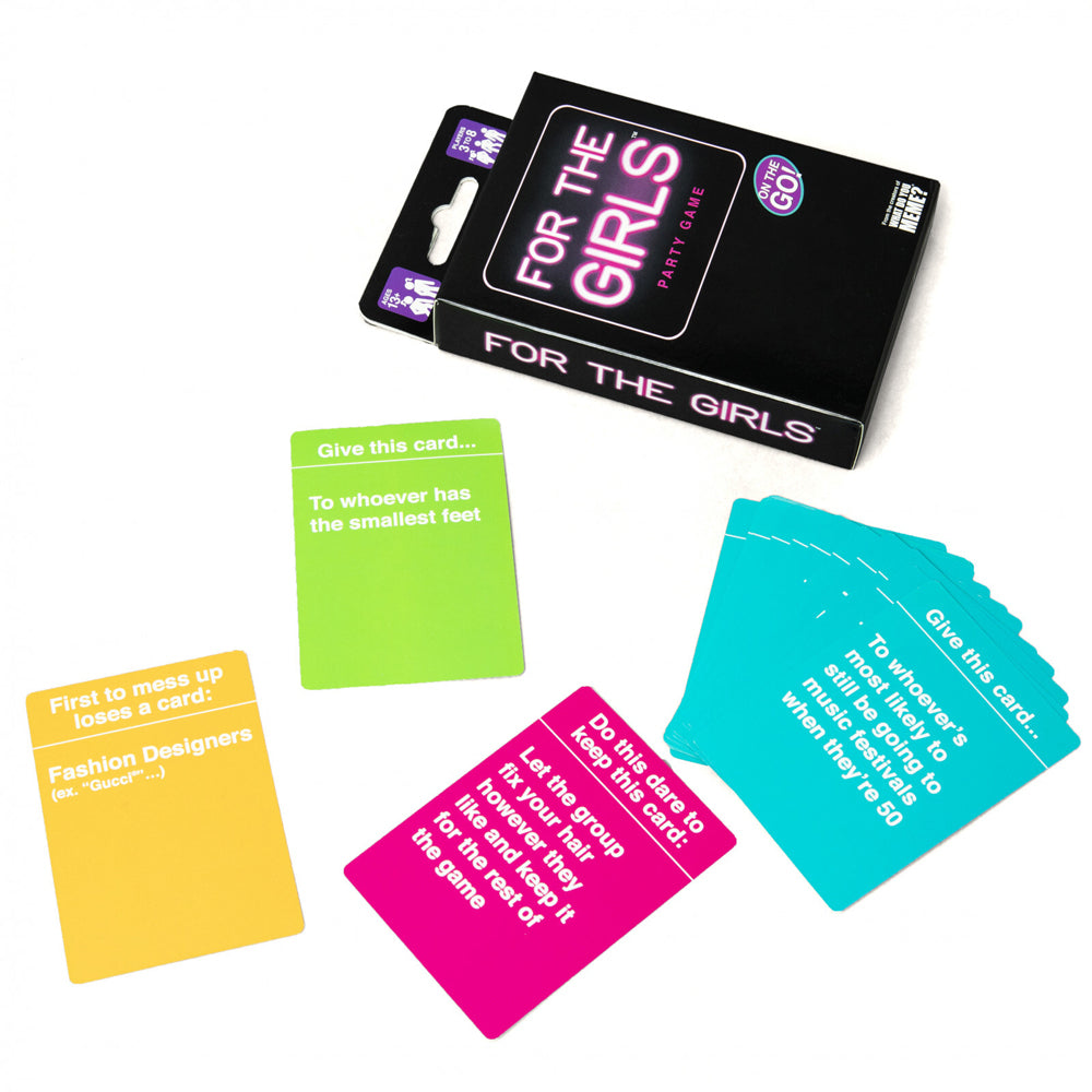 What Do You Meme For The Girls Travel Party Card Game 3-8 Players 13y+
