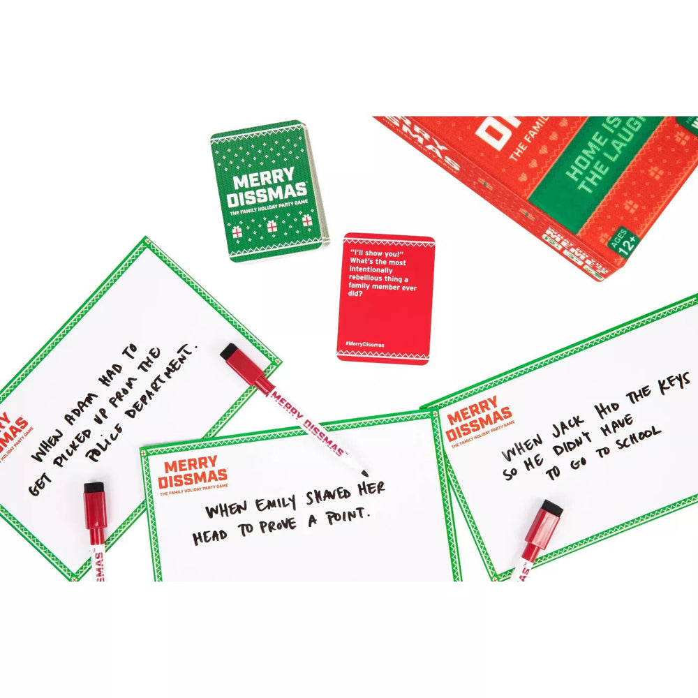 What Do You Meme Merry Dissmas Family Holiday Party Game 3-8 Players 12y+