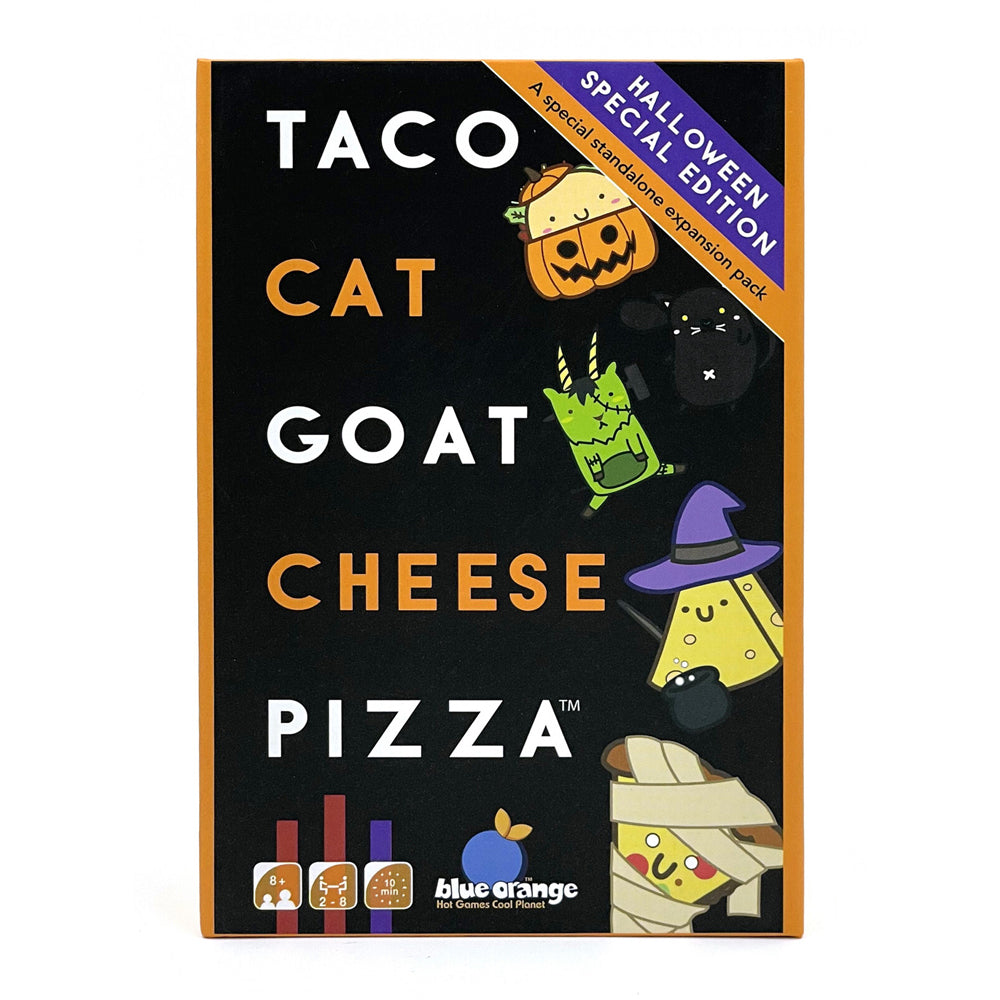 Blue Orange Games Taco Cat Goat Cheese Pizza Halloween Edition