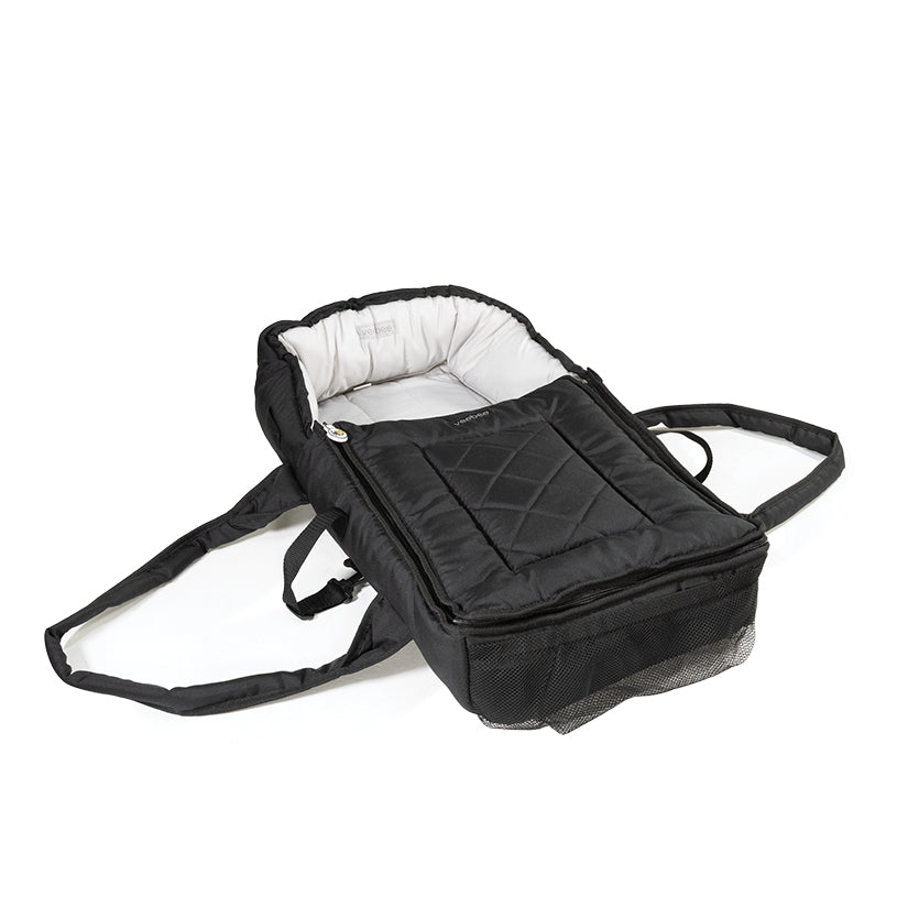 491021-vee-bee-walkabout-infant-cocoon-bassinet-black