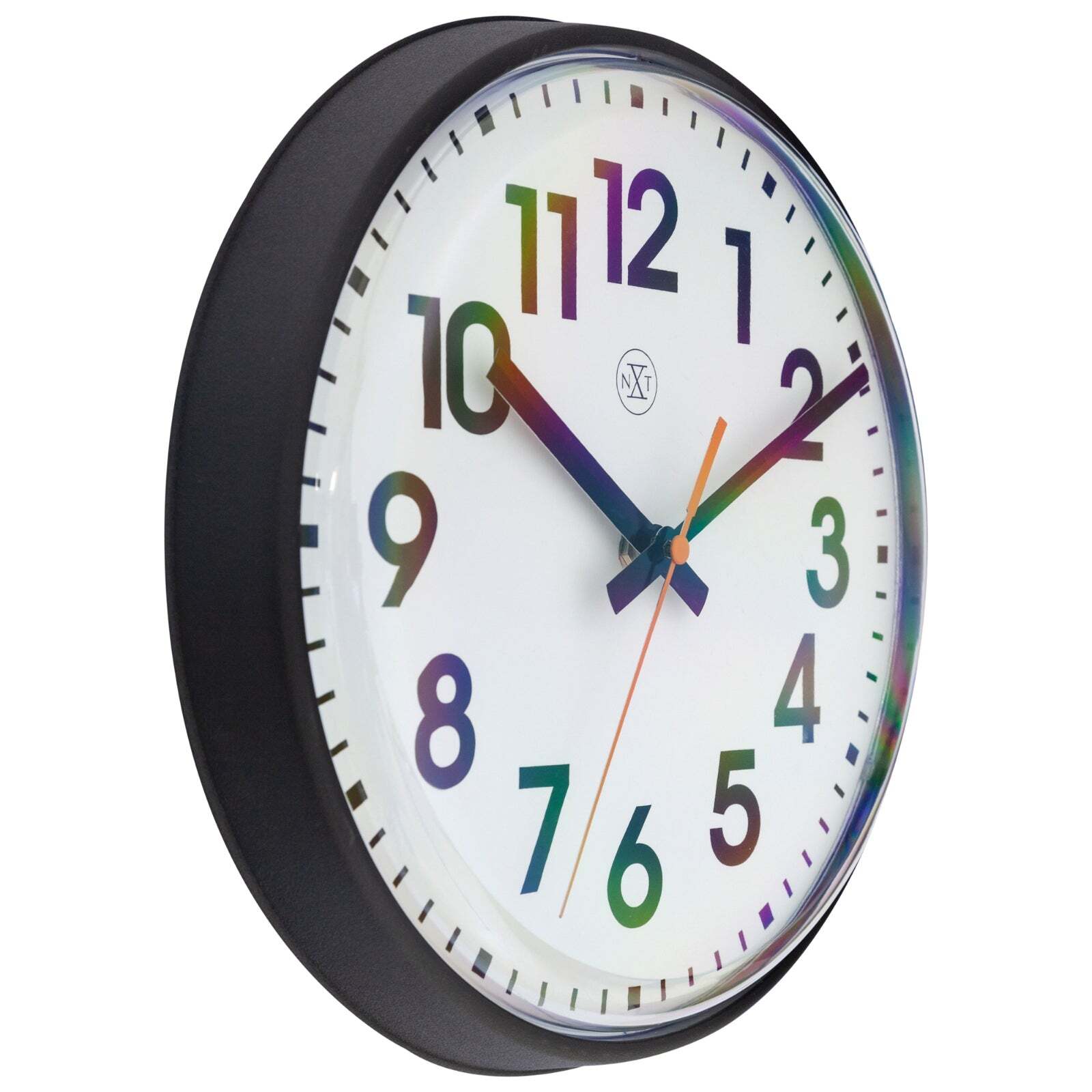 577308zw-nextime-peter-hanging-wall-clock-home-office-decor-26cm-black