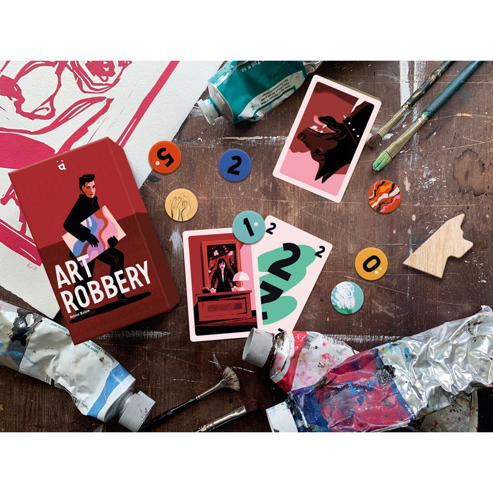 Helvetiq Art Robbery Kids/Children Interactive Card Game 8y+