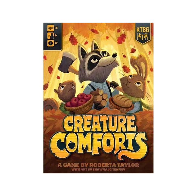 Creature Comforts Retail Kids Interactive Tabletop Board Game 8y+