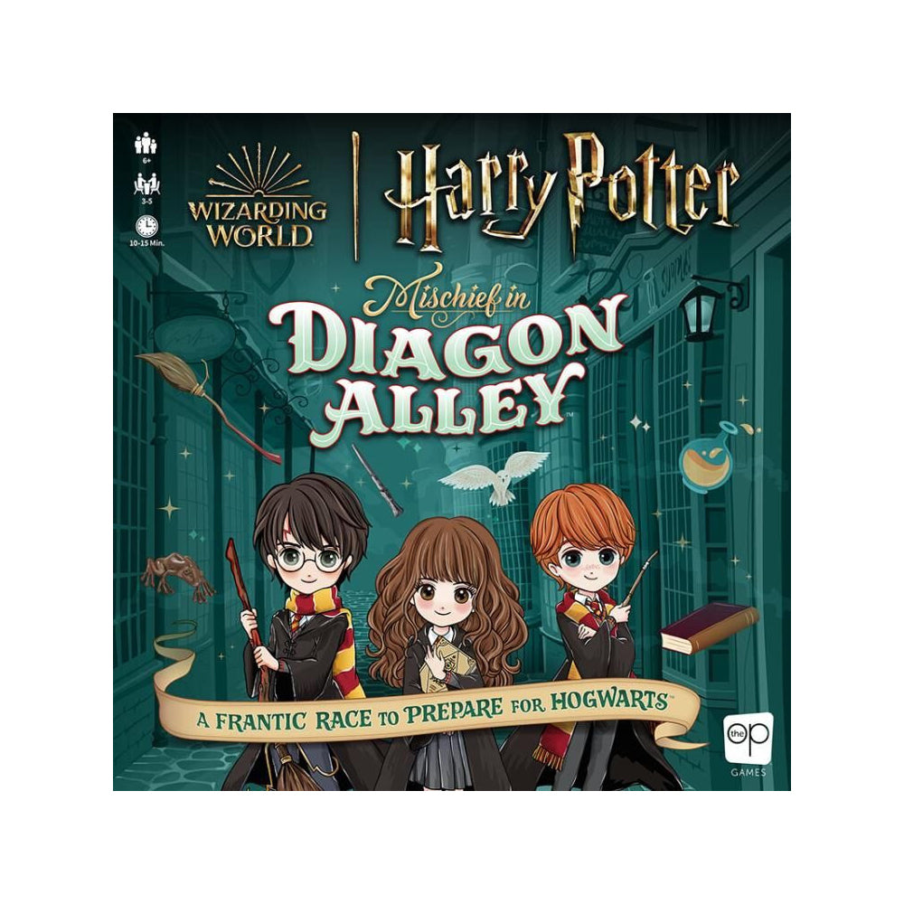 The Op Harry Potter Mischief in Diagon Alley Board Game 6y+