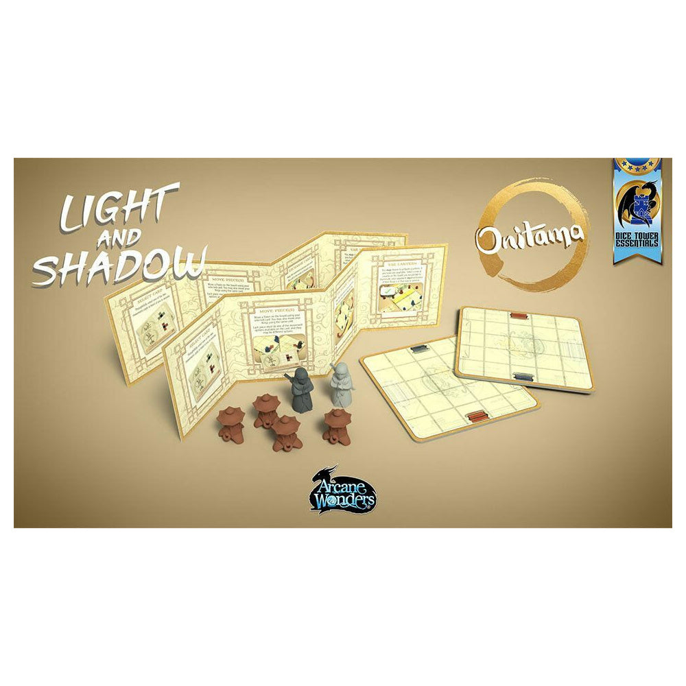 Plaid Hat Games Onitama Light & Shadow Kids/Family Board Game 8y+