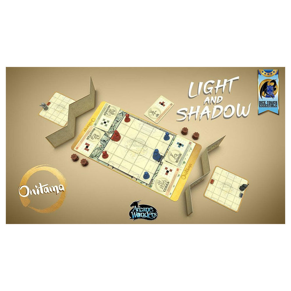 Plaid Hat Games Onitama Light & Shadow Kids/Family Board Game 8y+