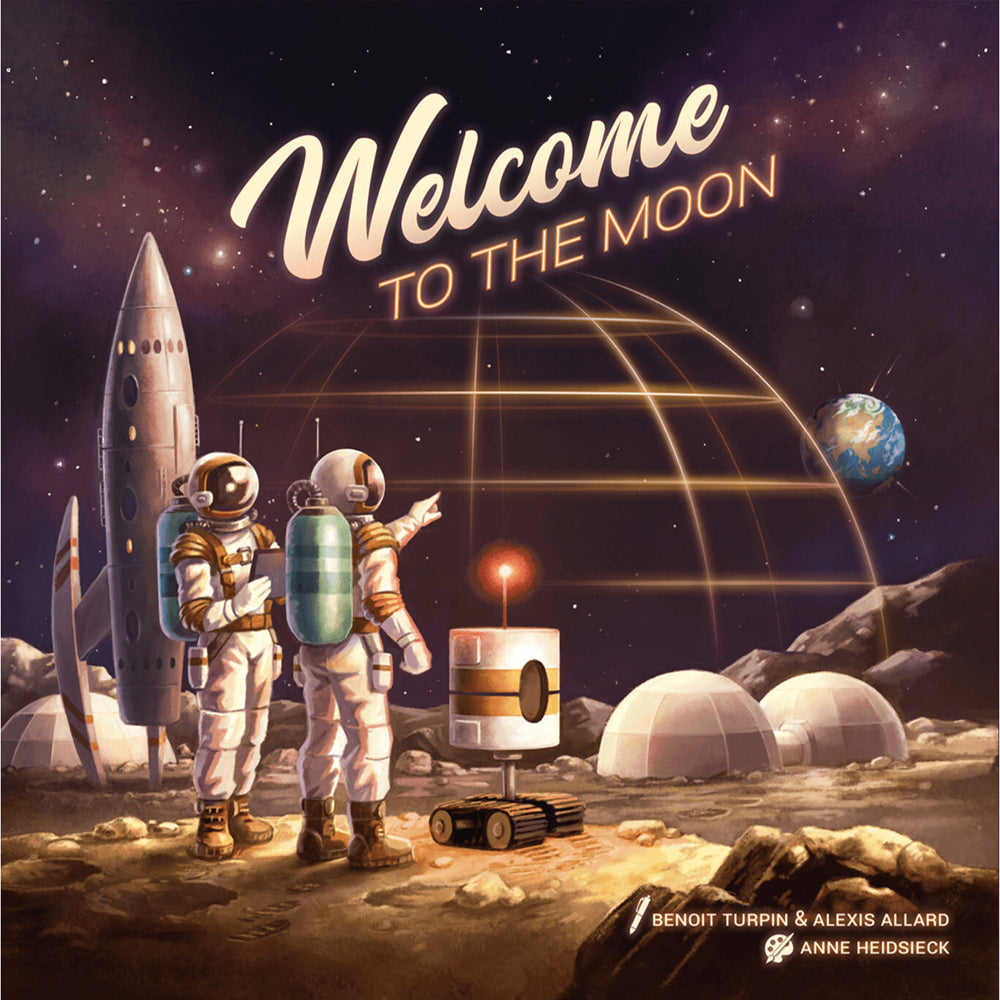 Blue Cocker Welcome to the Moon Kids/Children Board/Card Game 10y+