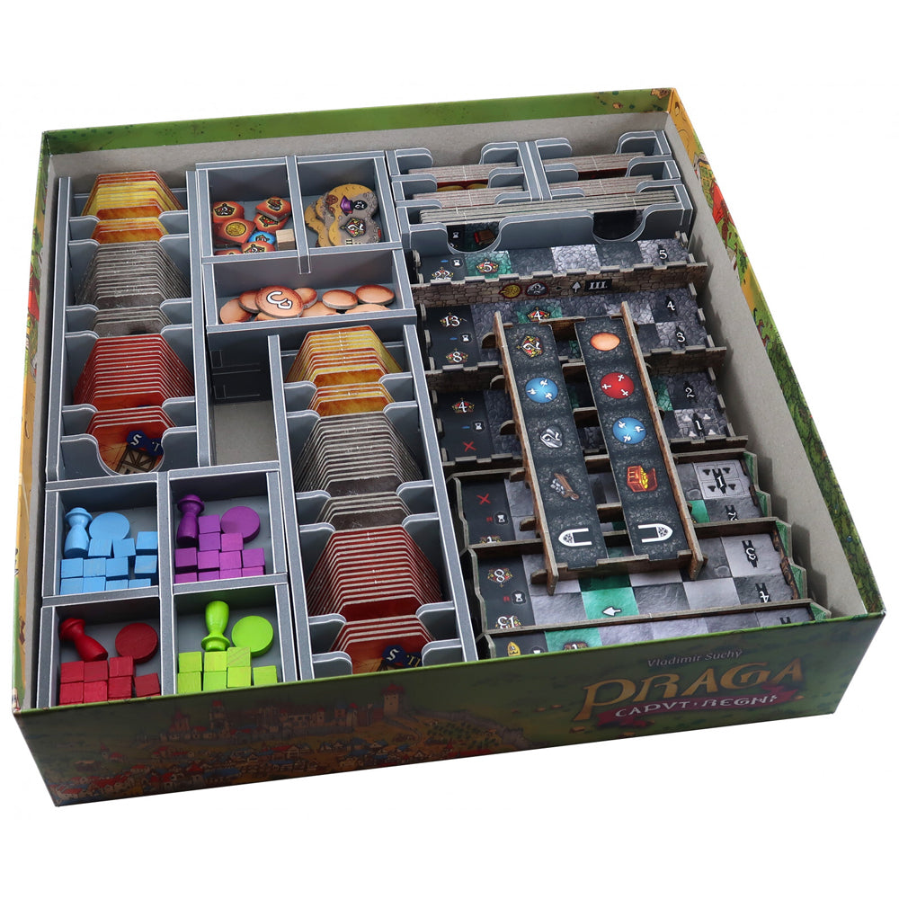 Folded Space Game Inserts Divider Tray - Praga Caput Regni