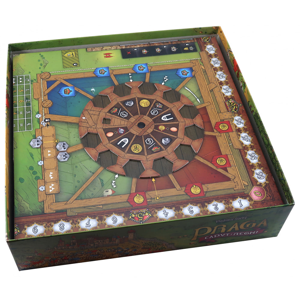 Folded Space Game Inserts Divider Tray - Praga Caput Regni