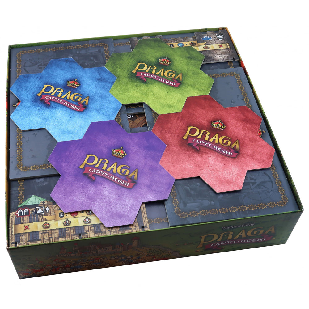 Folded Space Game Inserts Divider Tray - Praga Caput Regni