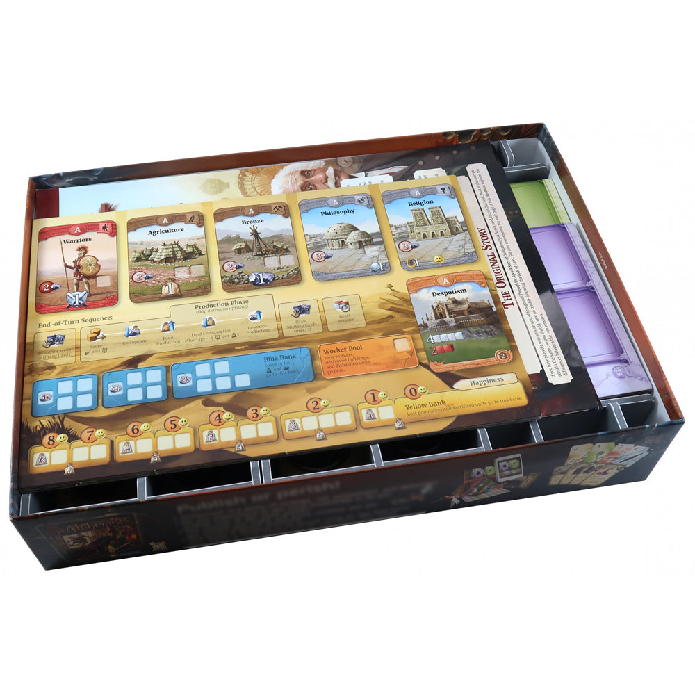 Folded Space Game Inserts Divider Tray - Through the Ages