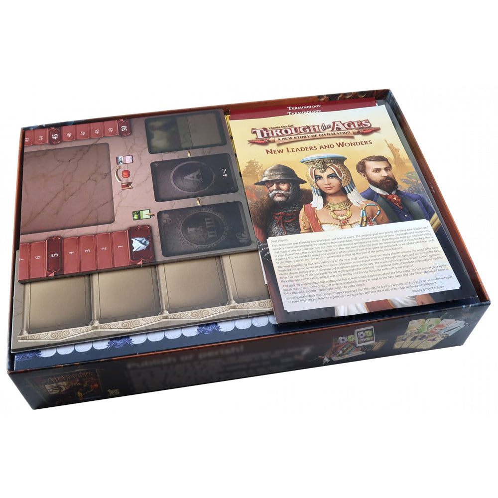 Folded Space Game Inserts Divider Tray - Through the Ages