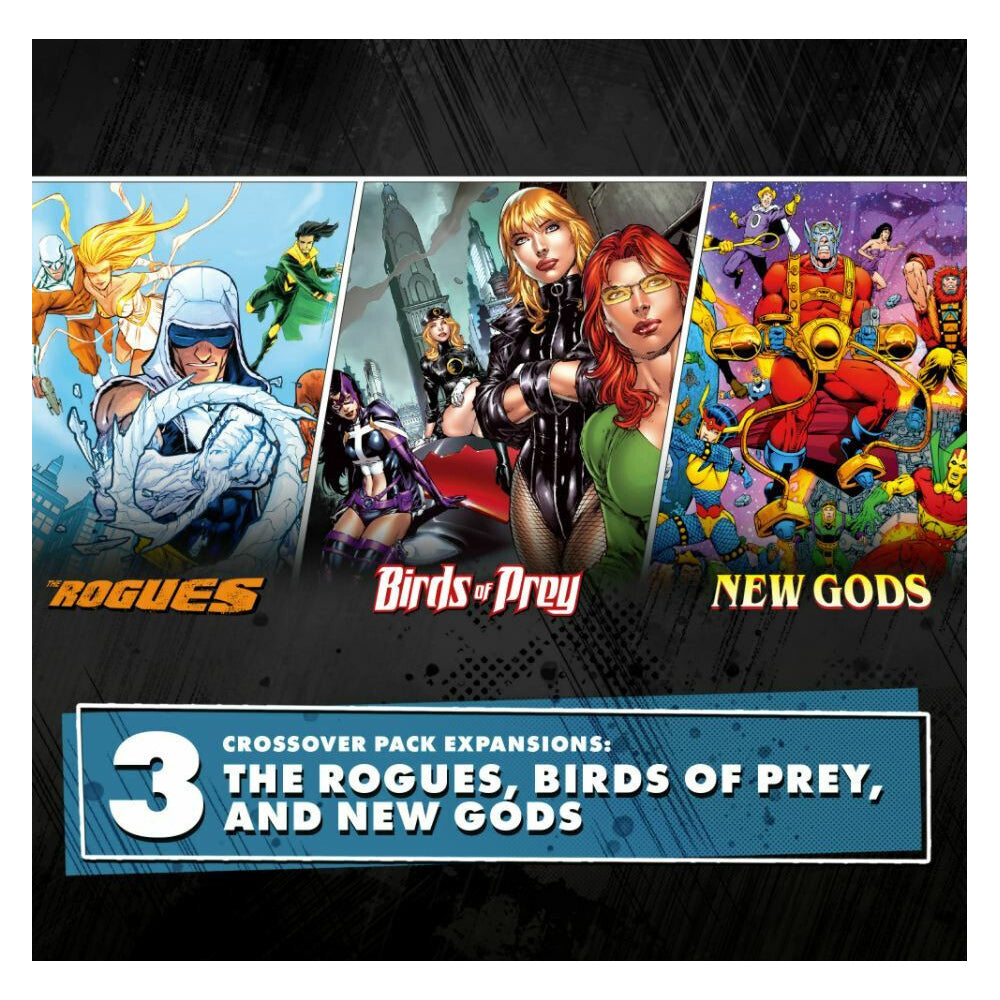Cryptozoic DC Deck Building Game Crossover Collection 1 Board Game 14y+