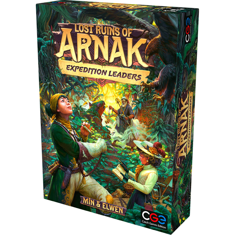 Czech Games Lost Ruins of Arnak Expedition Leaders Expansion Tabletop Party Board Game