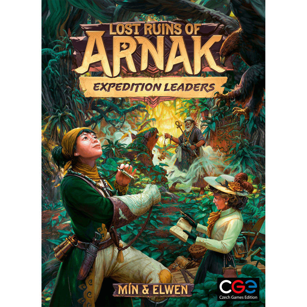 Czech Games Lost Ruins of Arnak Expedition Leaders Expansion Tabletop Party Board Game