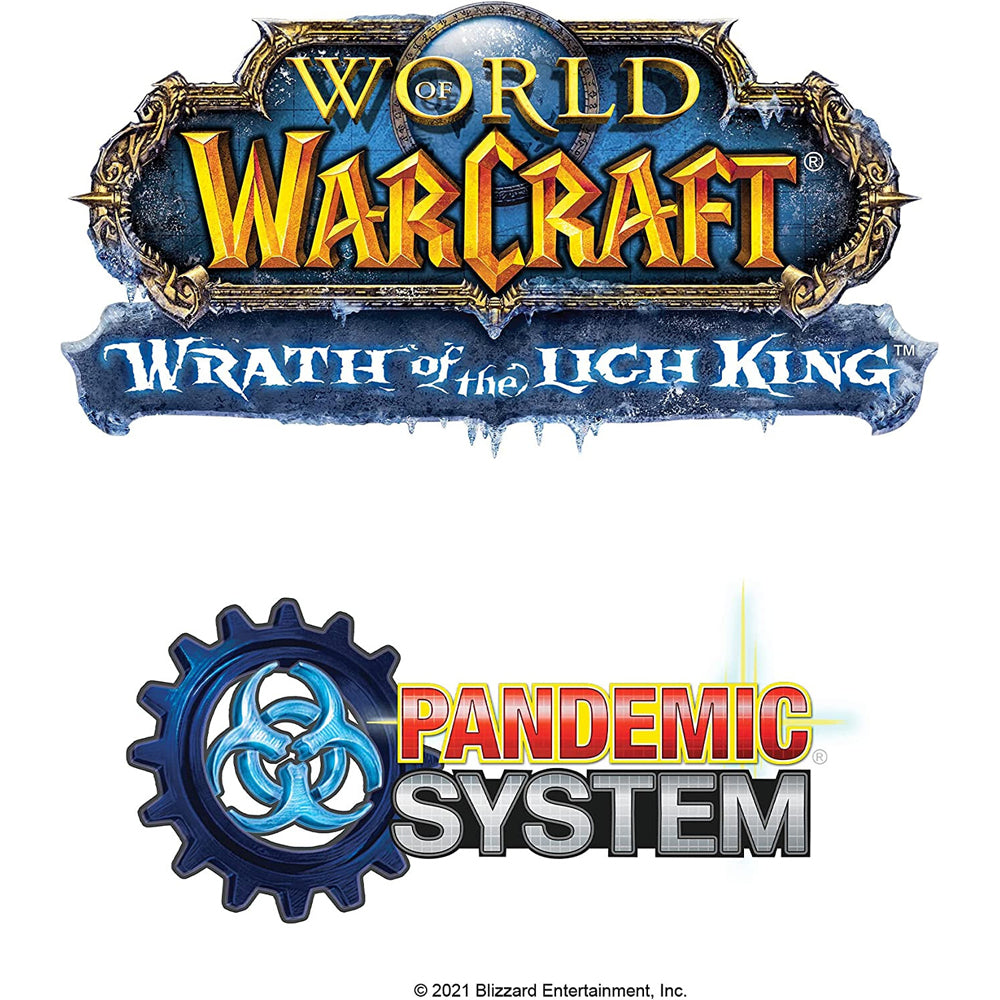 Z-Man Pandemic World of Warcraft Wrath of the Lich King Board Game 14y+