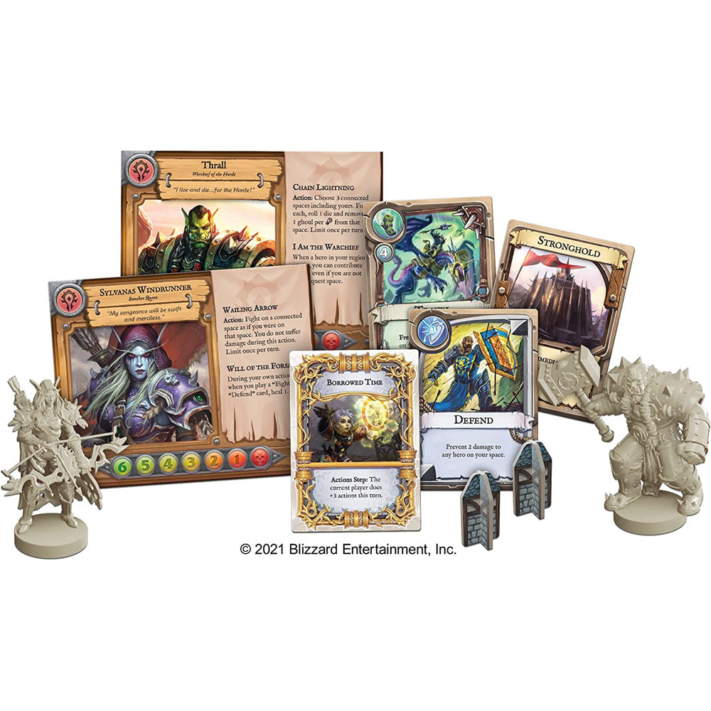 Z-Man Pandemic World of Warcraft Wrath of the Lich King Board Game 14y+