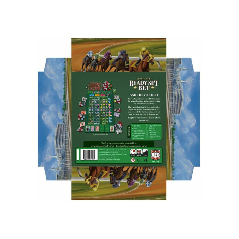 Aeg Ready Set Bet Tabletop Interactive Stratergy Party Board Game
