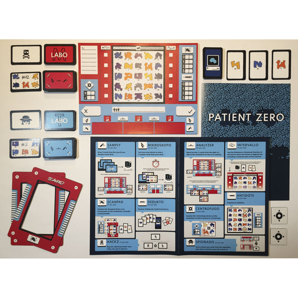 Helvetiq Save Patient Zero Tabletop Party Board Game