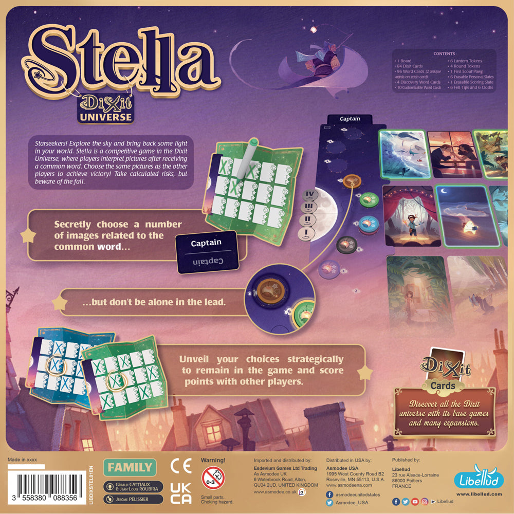 Libellud Stella Dixit Universe Tabletop Party Board Game 8y+