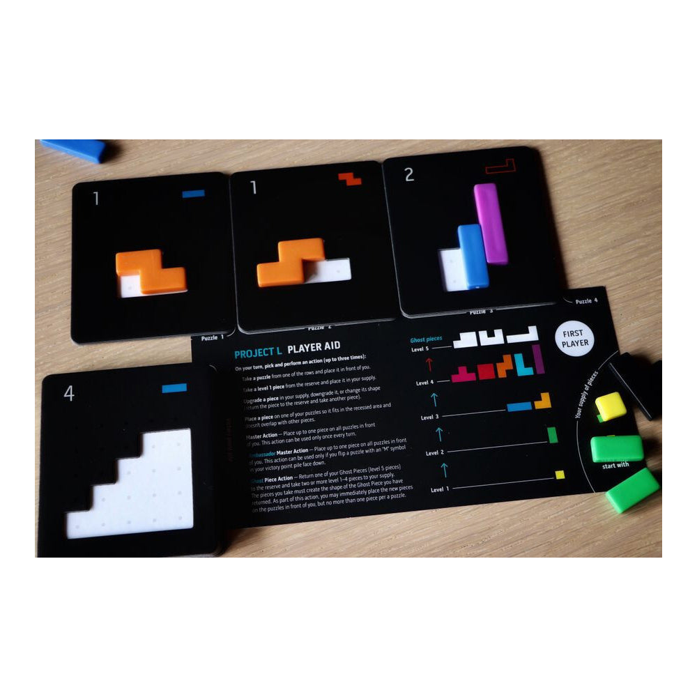 Boardcubator Project L Kids/Family Tabletop Board/Puzzle Game 13y+