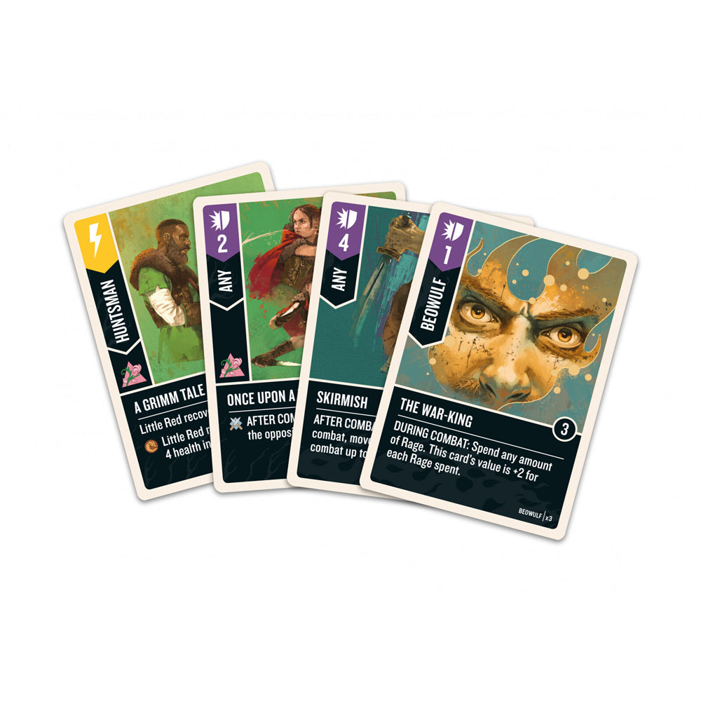 Iello Unmatched Little Red Riding Hood vs Beowulf Board Strategy Game 9y+