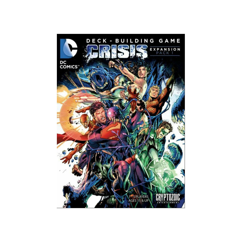 Cryptozoic DC Crisis Deck Building Card Game Collection 1 & 2