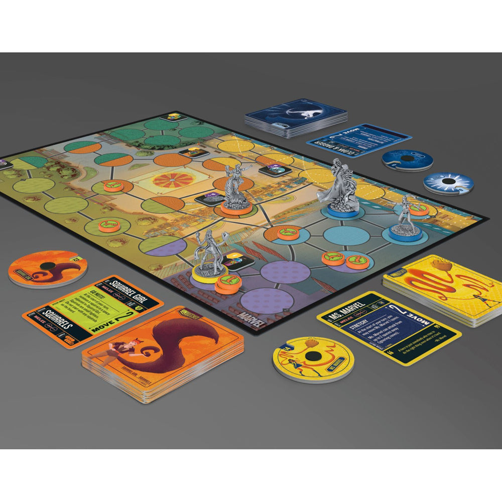 Iello Unmatched Marvel Teen Spirit Tabletop Card Game 14y+