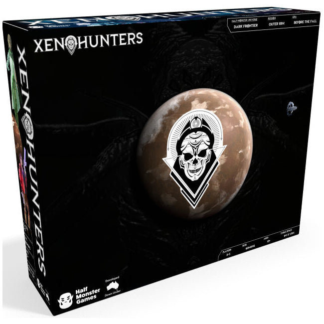 Half Monster Games Xenohunters Sci-Fi Horror Kids RPG Board Game 12y+