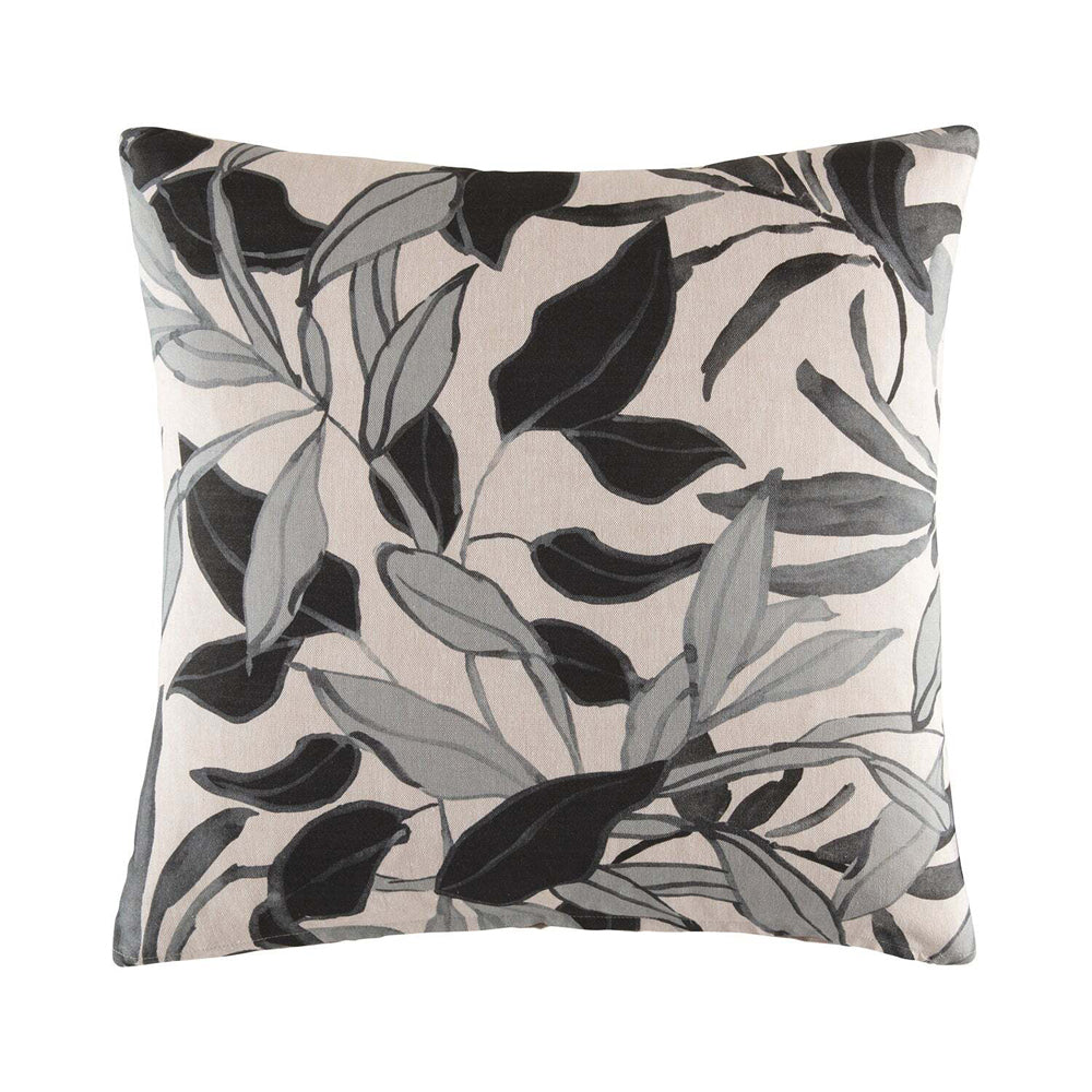 Kas Australia Madi Filled Cushion Decor Square 50x50cm - Black