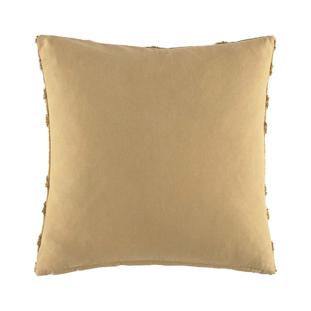 Kas Australia Navari Filled Cushion Decor Square 50x50cm - Wheat