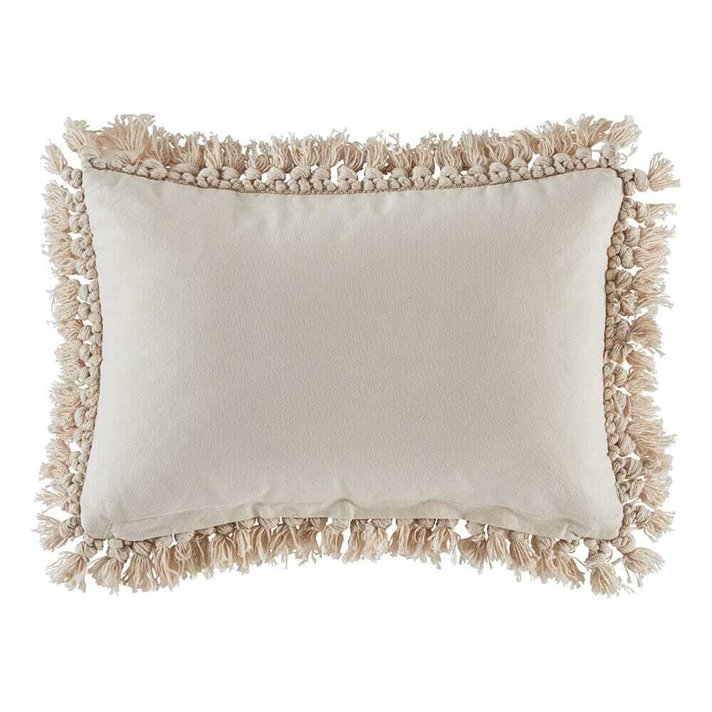 Kas Australia Valeria Filled Cushion Decor Rectangular 40x60cm - Natural