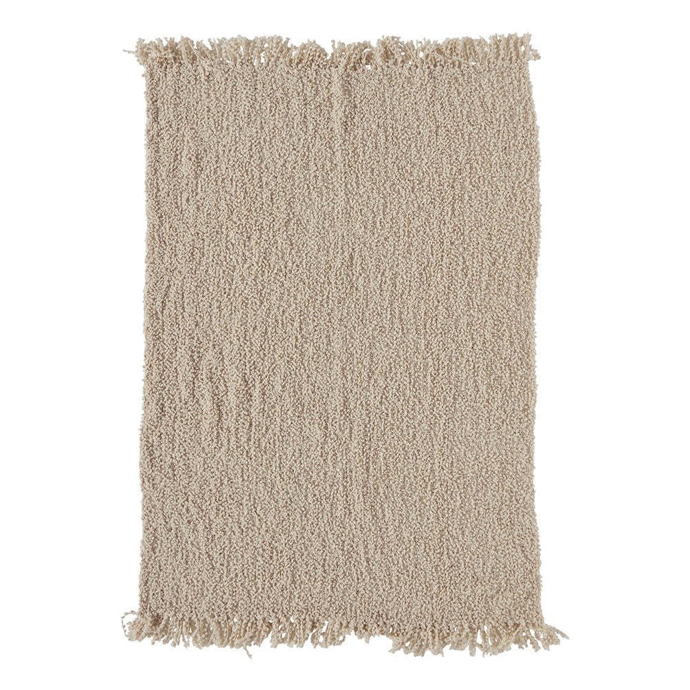 Kas Australia Rye Throw Blanket Home/Bedroom Decor 130x170cm NTRL