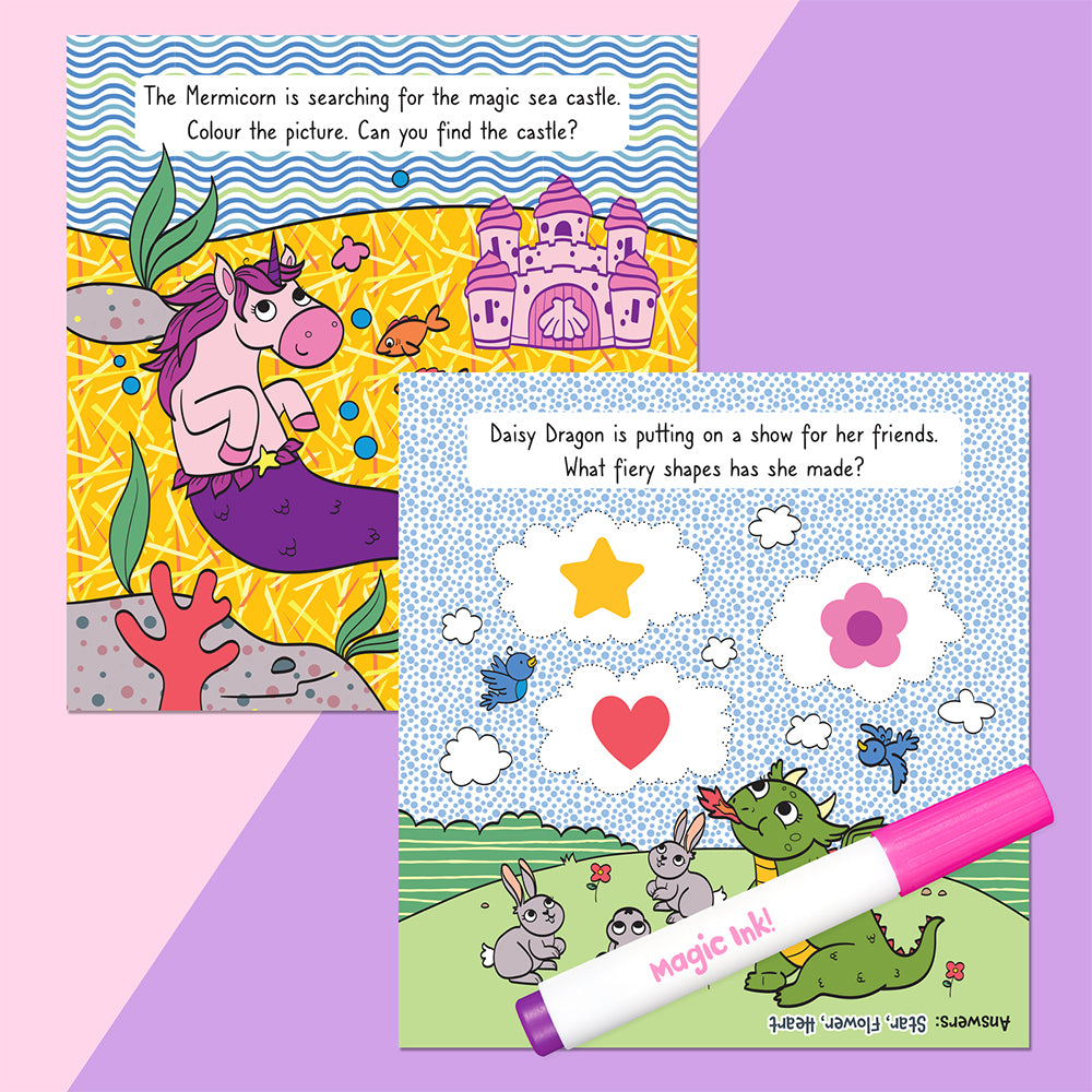 Inkredibles: Magical Creatures Magic Ink Colouring Activity Kit 3y+