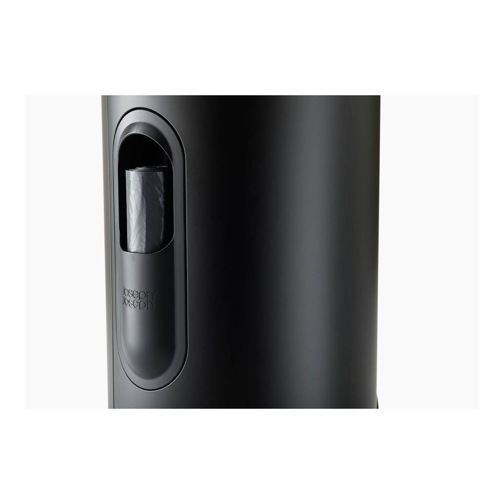 30151-joseph-joseph-arc-10l-pedal-bin-trash-can-carbon-steel-black