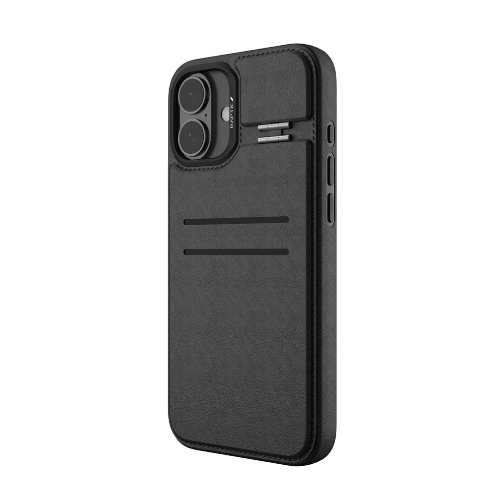 403078-x-doria-raptic-magsafe-kickstand-wallet-case-for-iphone-16-plus-black