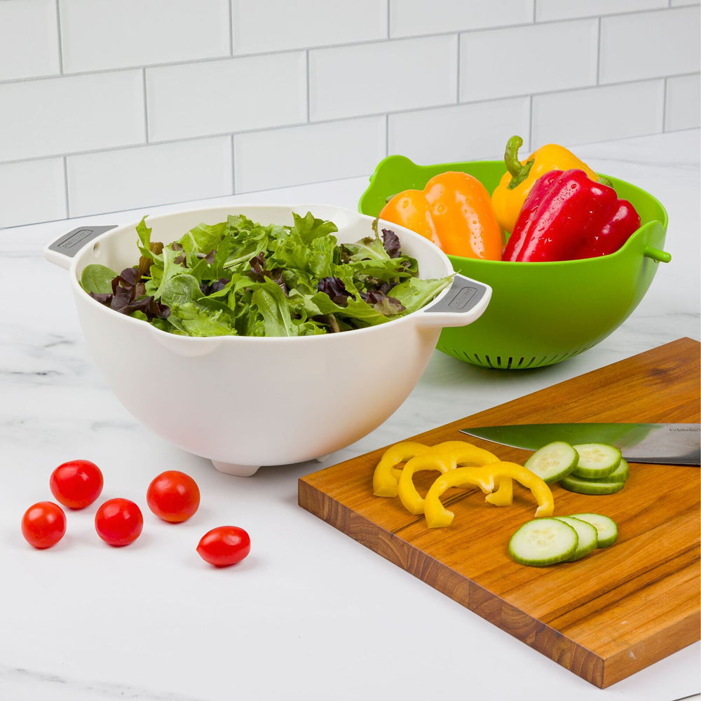 55350-2pc-progressiveprep-solutions-2-8l-rinse-drain-colander-white-green