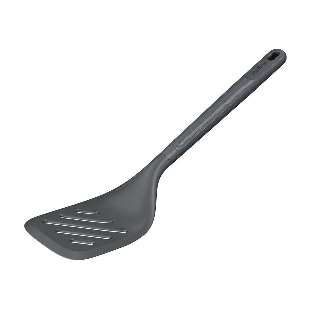 13520-zyliss-slotted-turner-silicone-nylon-cooking-utensil-31cm-grey