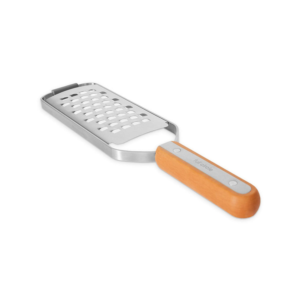 28971-full-circle-stainless-steel-grater-kitchen-utensil-brown-silver