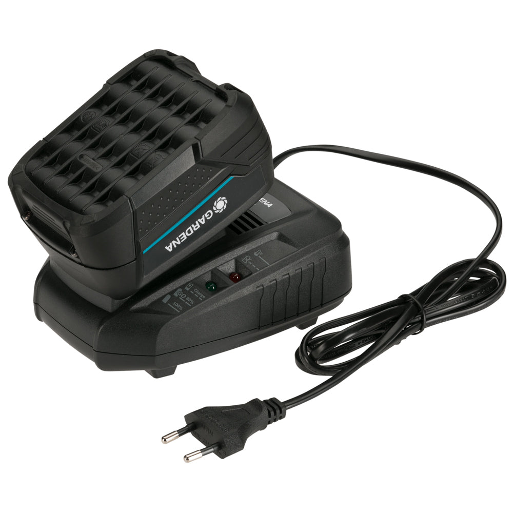 Gardena Cordless Tool Battery P4A PBA 18V/72 4.0Ah & Charger