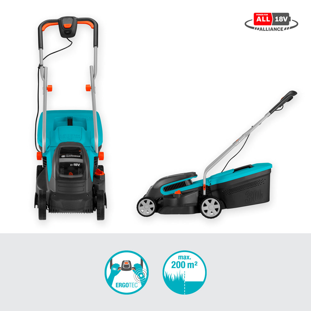 Gardena Battery Lawnmower Powermax 32/36V P4A 14621-52 Kit