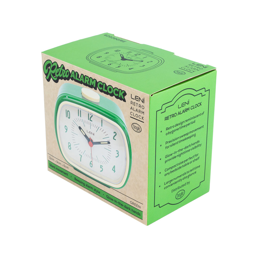 62020gre-leni-retro-alarm-clock-green