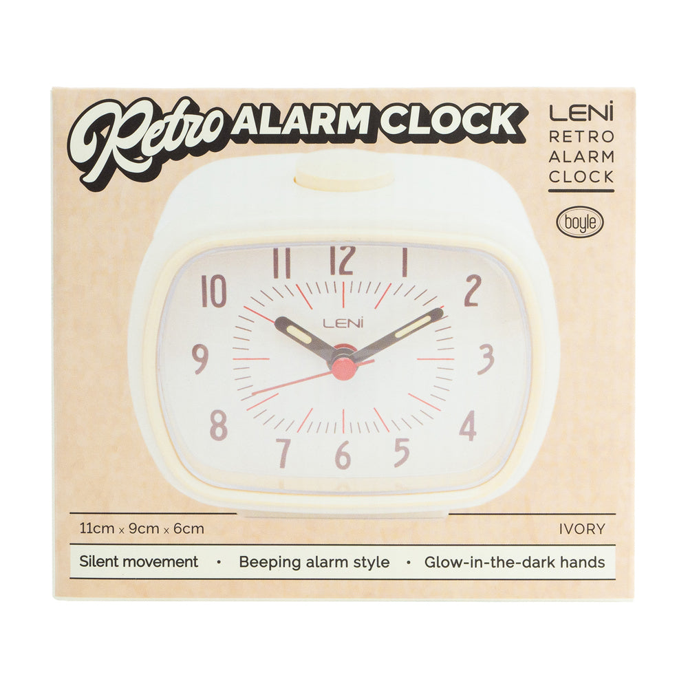 62020ivo-leni-retro-analogue-standing-alarm-clock-ivory-6x11x9cm