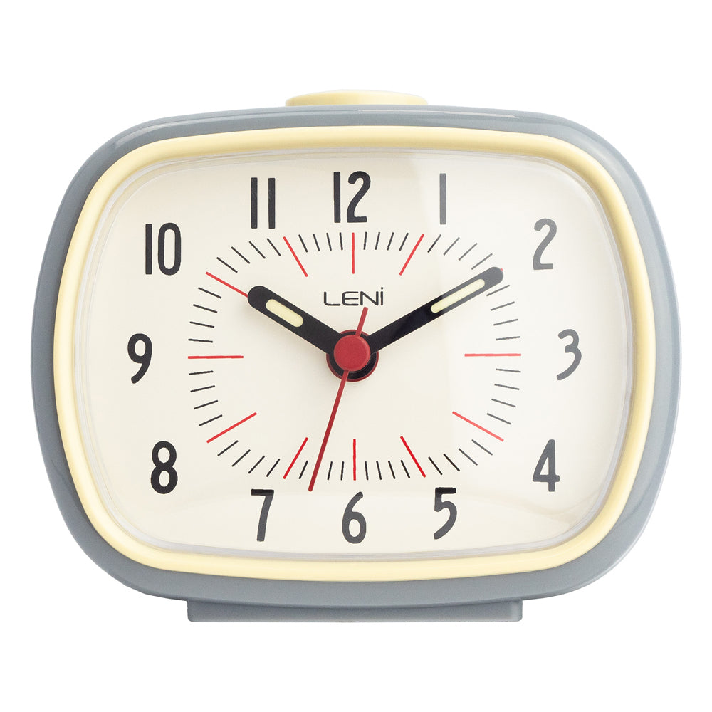 62020sgr-leni-retro-glow-in-the-dark-round-alarm-clock-home-room-decor-slate-grey