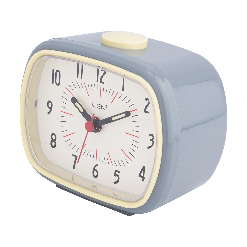 62020sgr-leni-retro-glow-in-the-dark-round-alarm-clock-home-room-decor-slate-grey