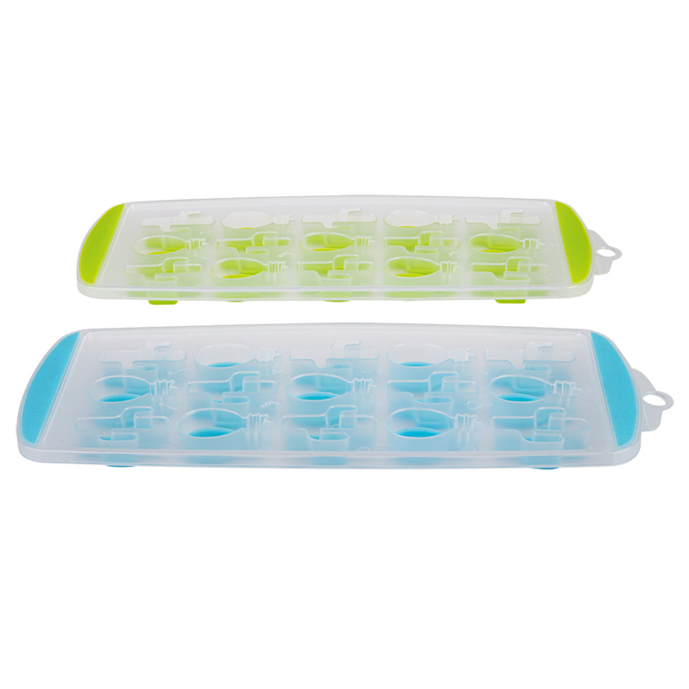4465-2pc-appetito-easy-release-15-cube-pineapple-cactus-ice-tray-blue-lime