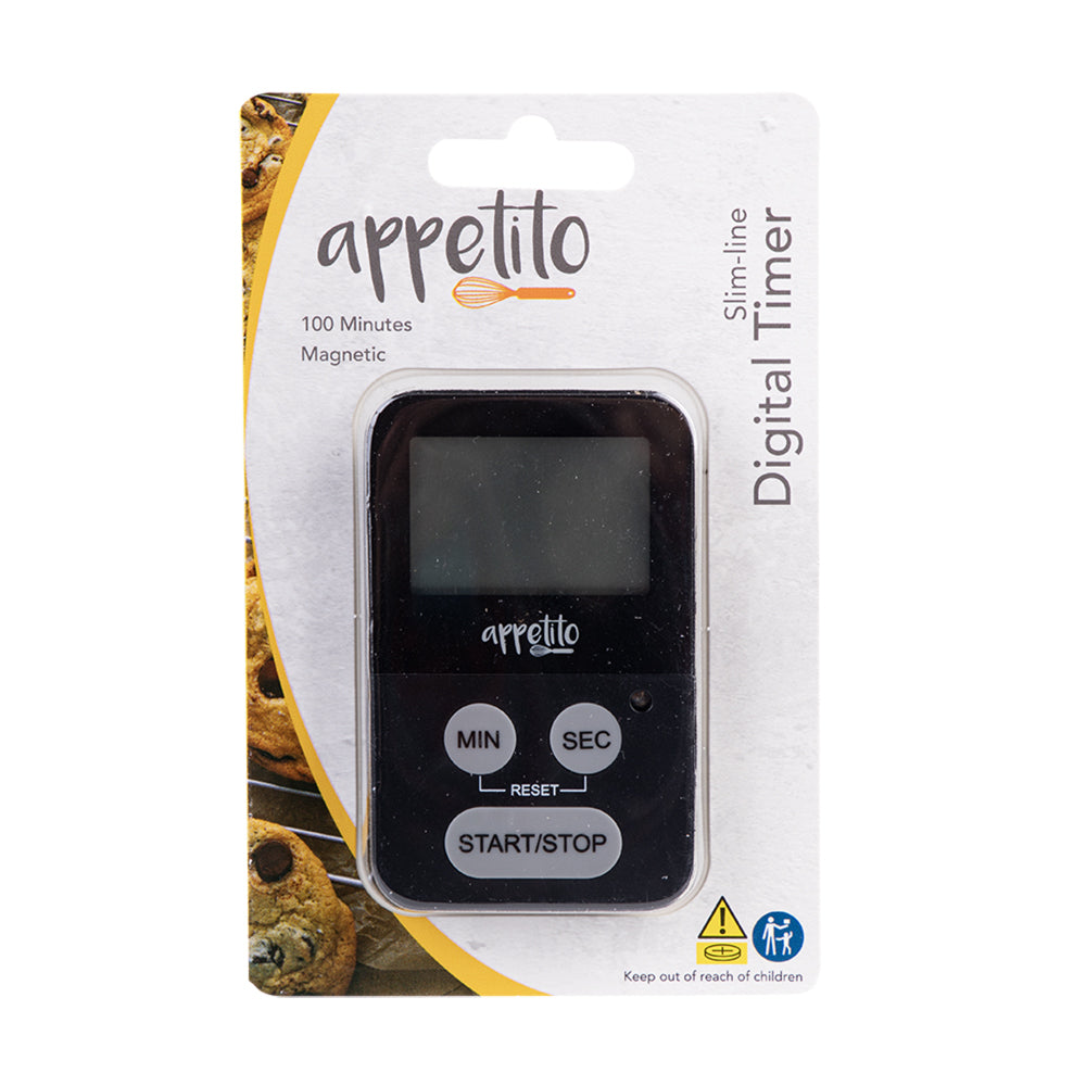 3475bk-appetito-slim-line-digital-timer-100-minutes-black