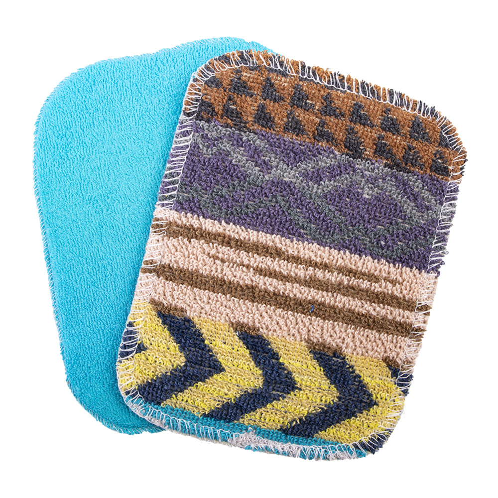 3752-2pc-appetito-eco-scrubber-cloth-sponge-universal-scrub-12x16-5cm-assorted