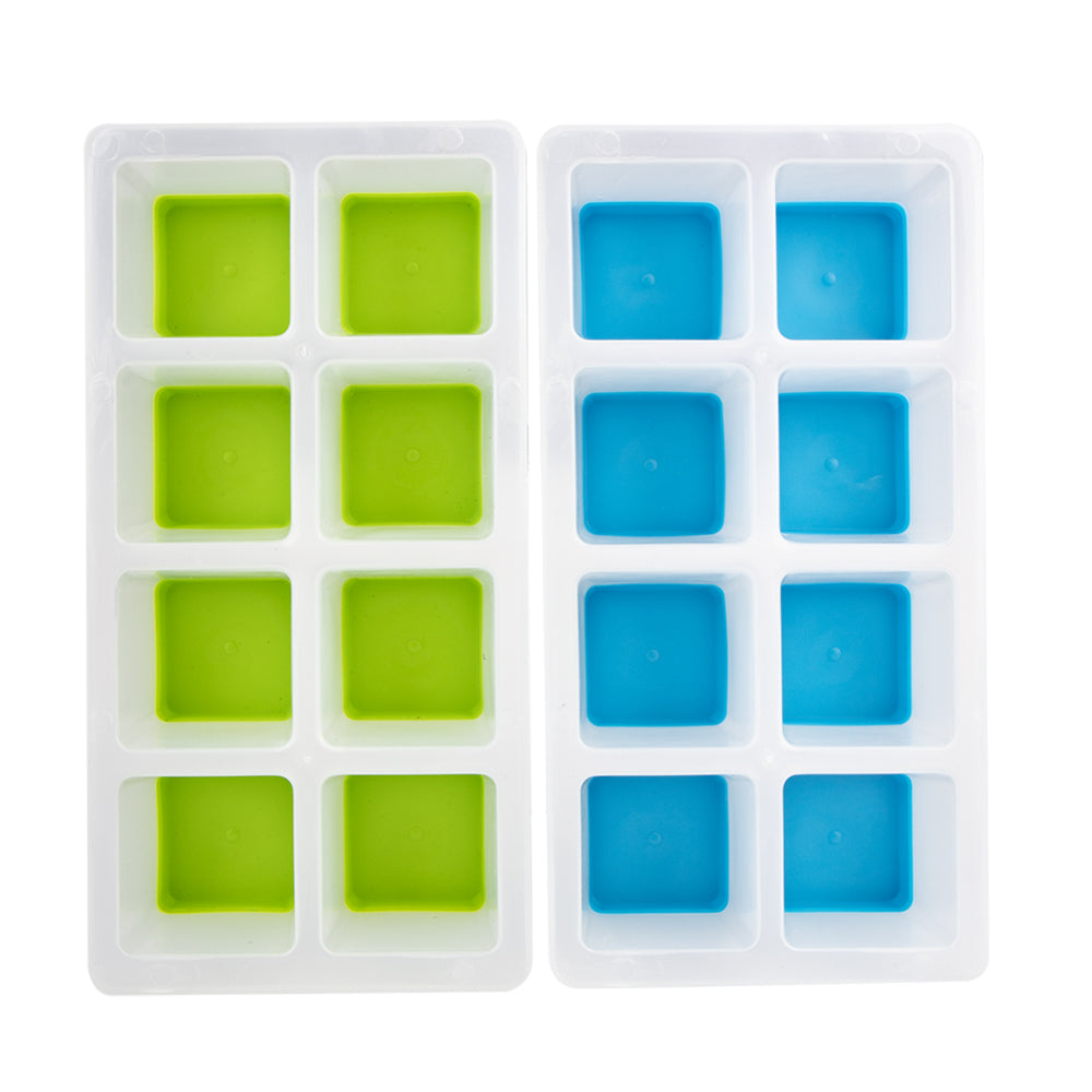 4469-2pc-appetito-easy-release-8-cube-square-ice-tray-home-kitchen-blue-lime